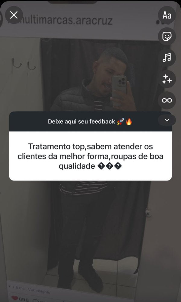 Depoimento de cliente da RD Multimarcas