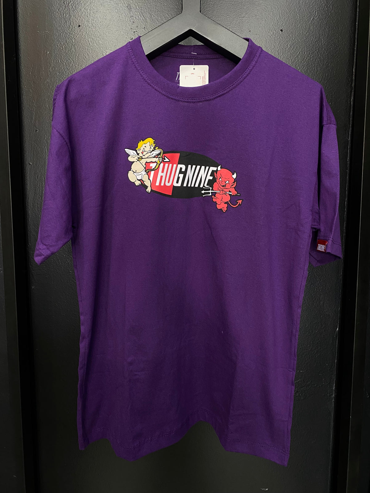 Camiseta Thug Nine Logo Roxa