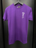 Camiseta Streetwear Roxa Logo Pequeno