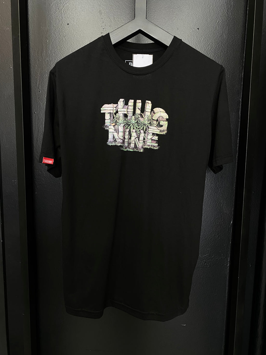 Camiseta Thug Nine Caveira Preta