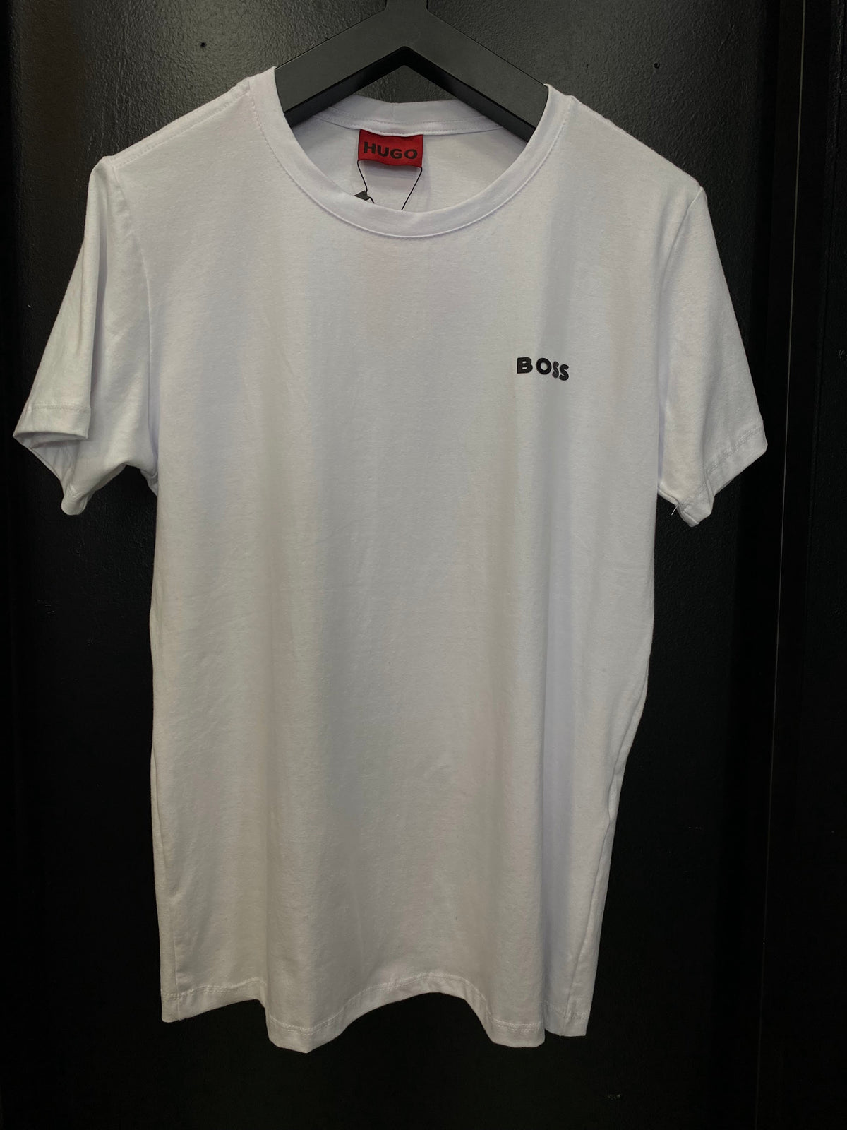 Camisa Peruana Hgo Boss Logo Pequeno Off White