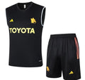 Conjunto Roma Treino Regata Preto