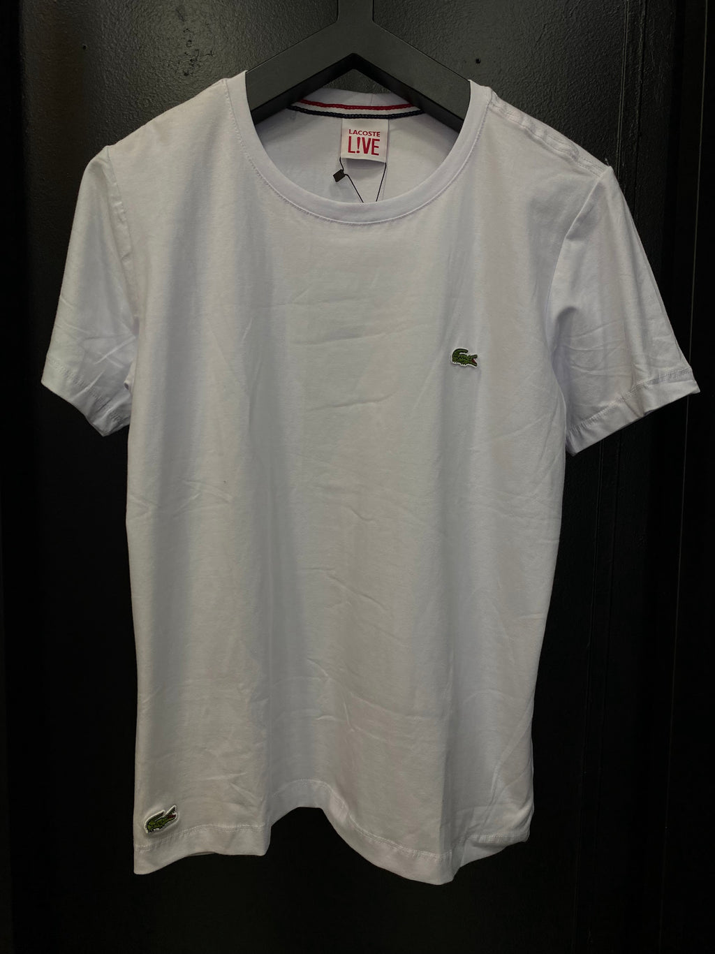 Camisa Peruana Lacoste Branca