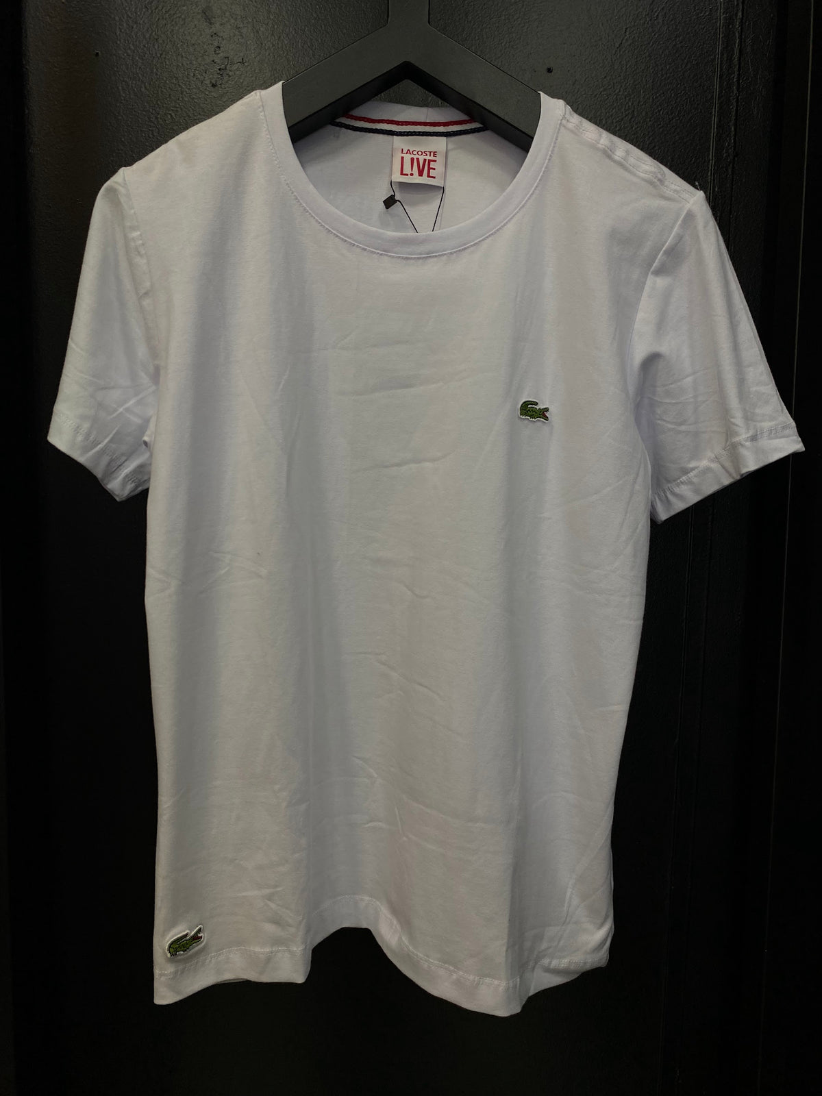 Camisa Peruana Lacoste Branca