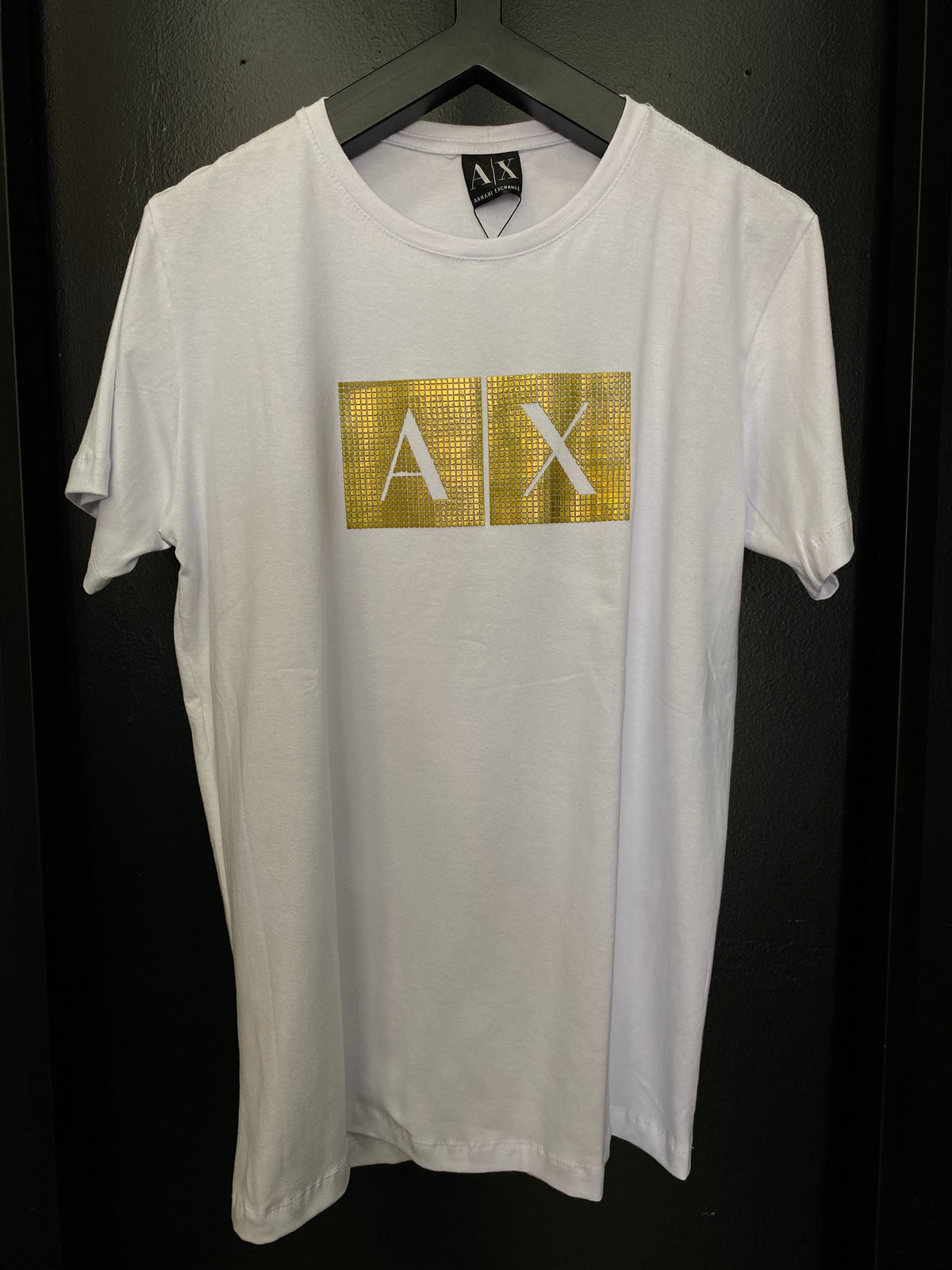 Camisa Peruana Armni Placa Dourada Off White
