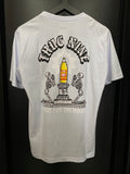 Camiseta Thug Nine Vela Branca