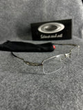 Armação Oakley Lente Transparente Prata