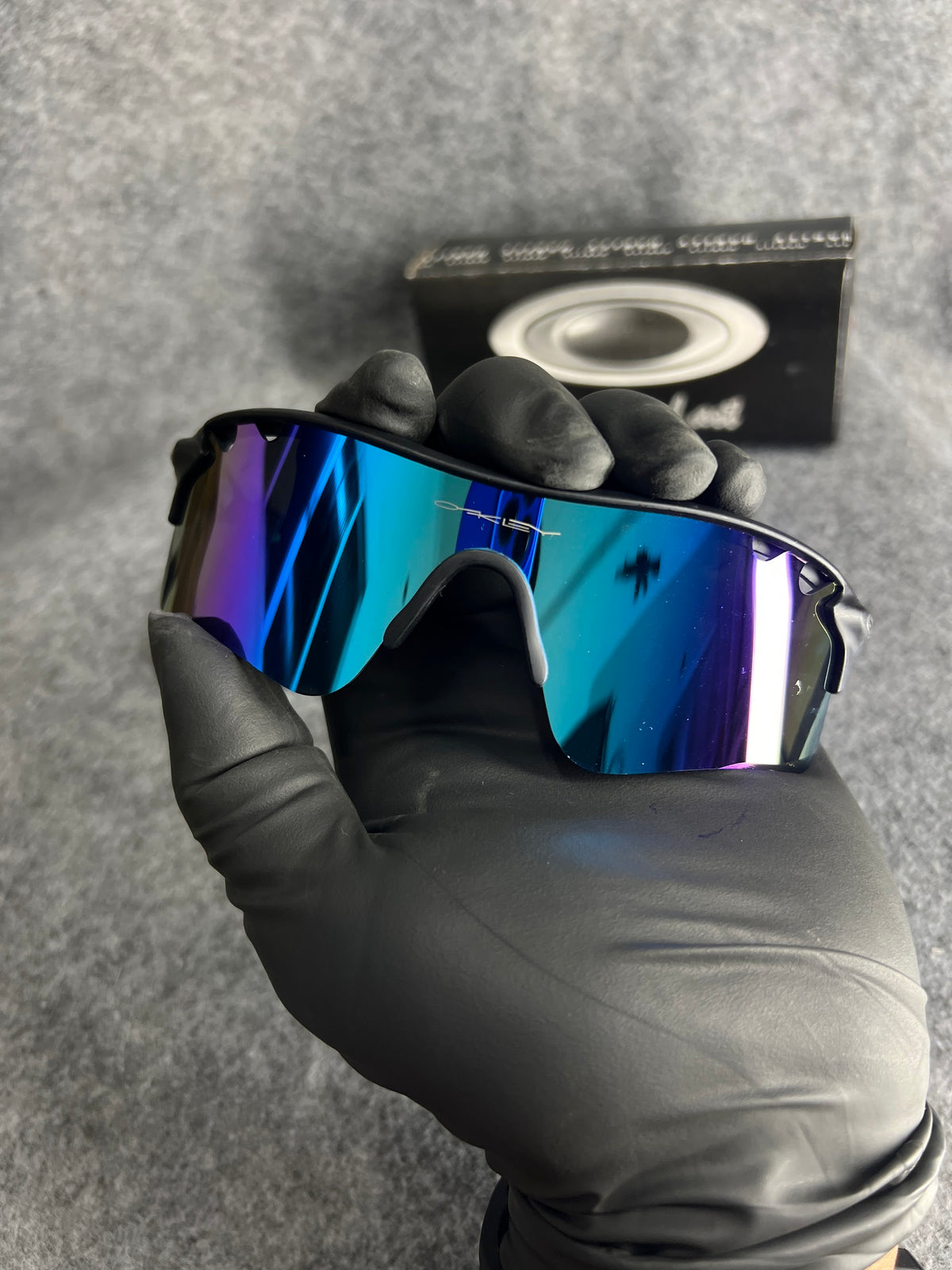 Óculos Oakley Radar Lock Preto Lente Azul