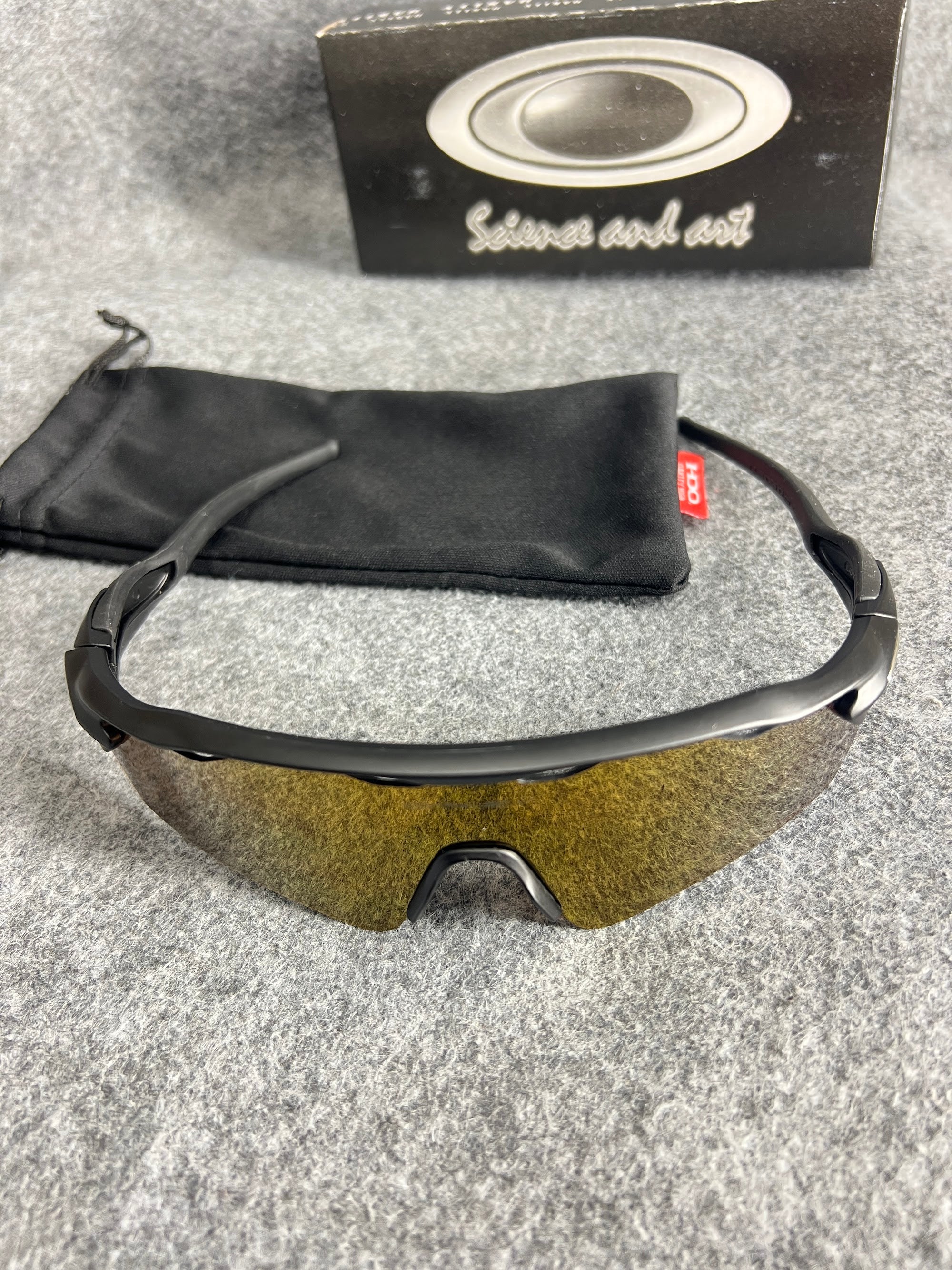 Óculos Oakley Radar EV Preto Lente Dourada