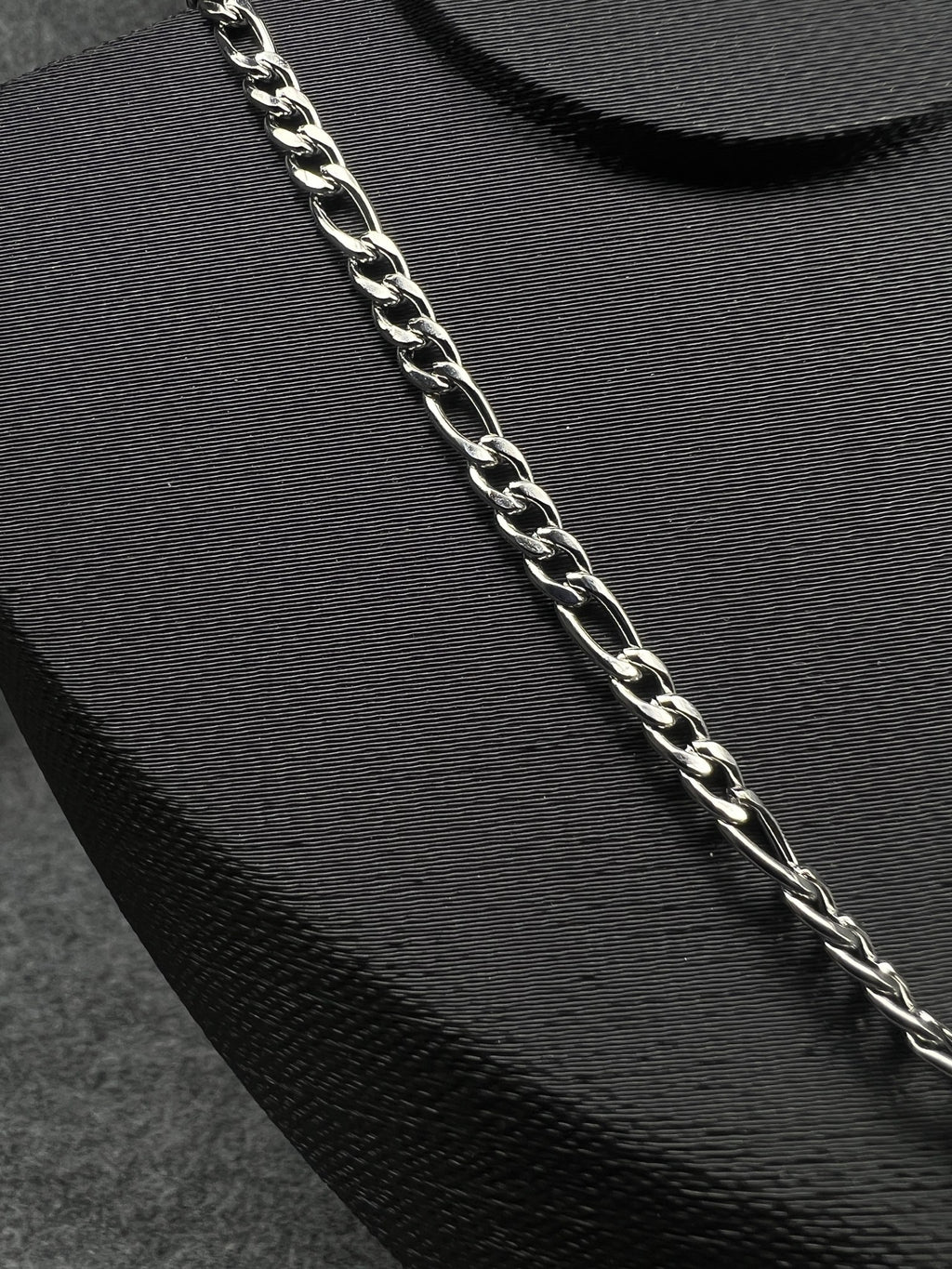 Corrente 3x1 Prata com Crucifixo - detalhe 2