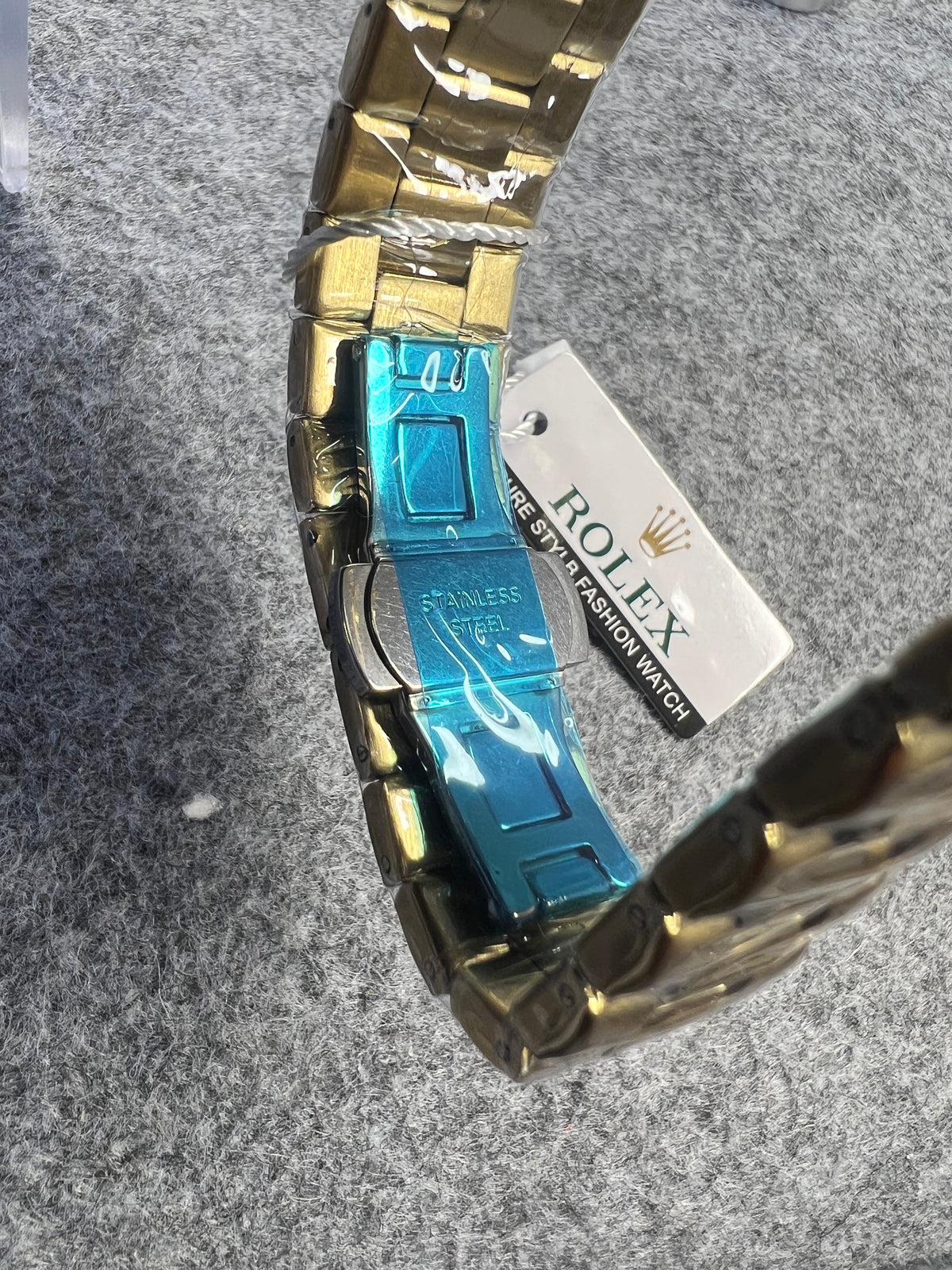 Relógio Rolex Sky-Dweller Dourado Mostrador Preto