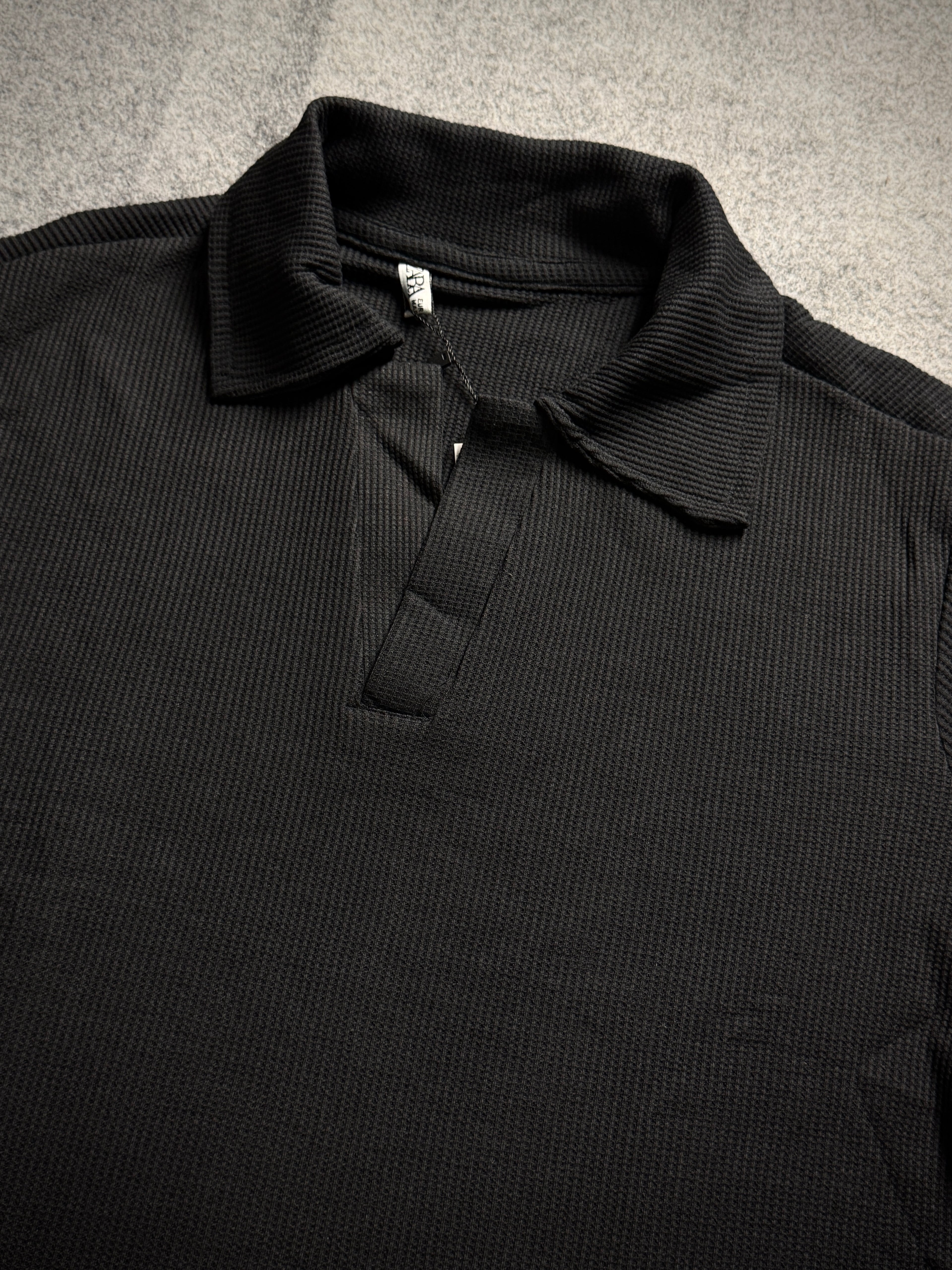 Camisa Polo Zra (Black)