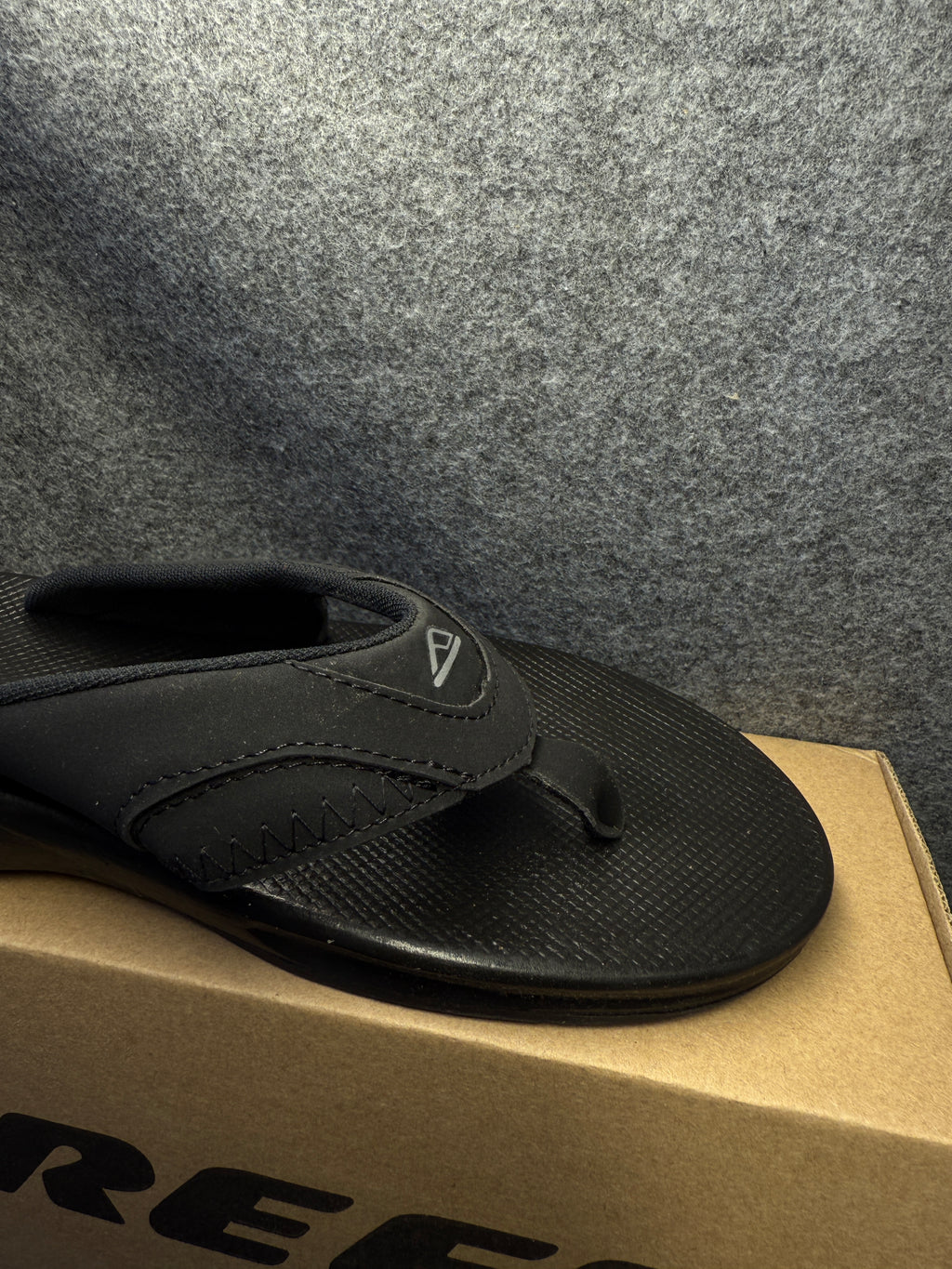 Chinelo Reef Preto - detalhe